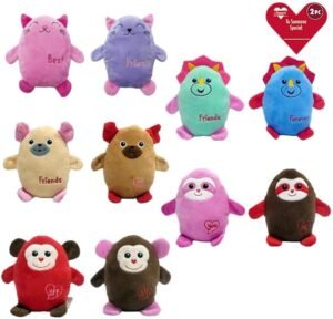 Valentine’s Day Plush Friends, 2-pc. Set